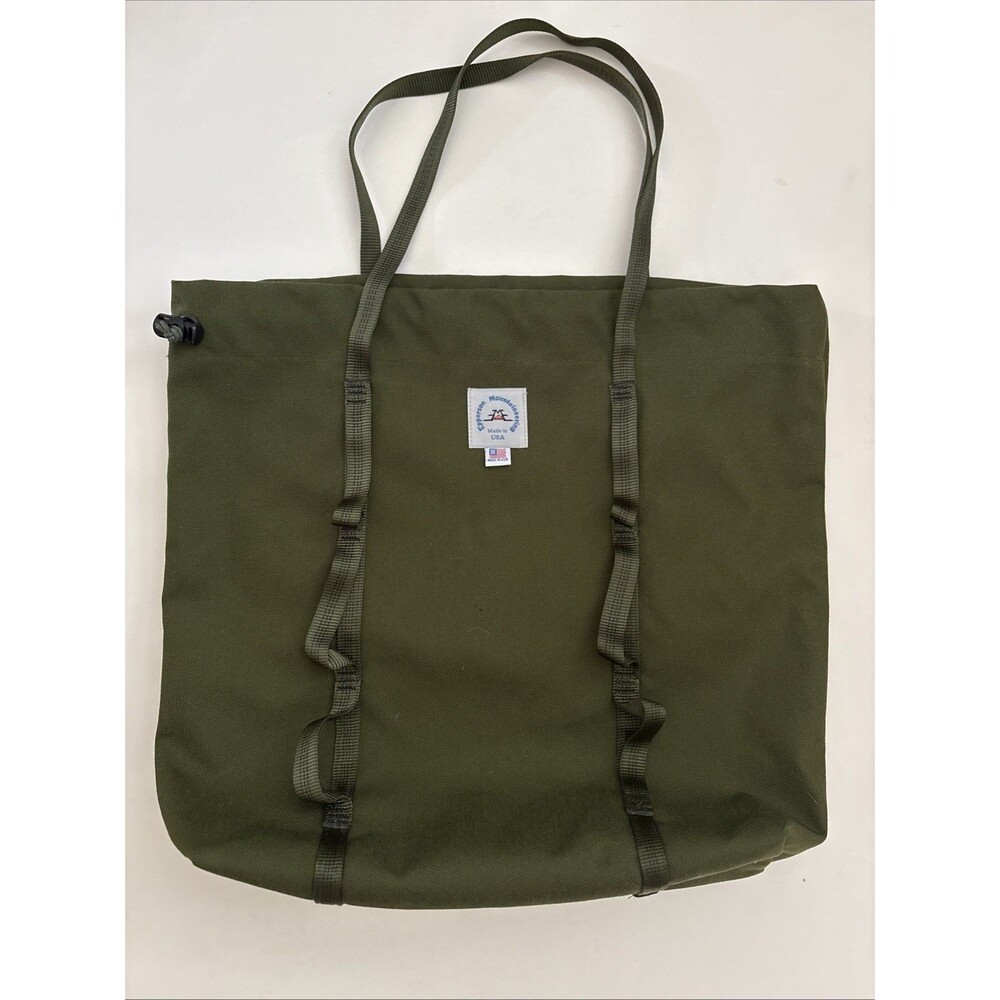 NWOT Epperson Mountaineering Climb Tote Olive Green Oval Webbing